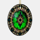 Drachenauge Keramik Ornament (Rechts)