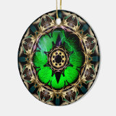 Drachenauge Keramik Ornament (Links)