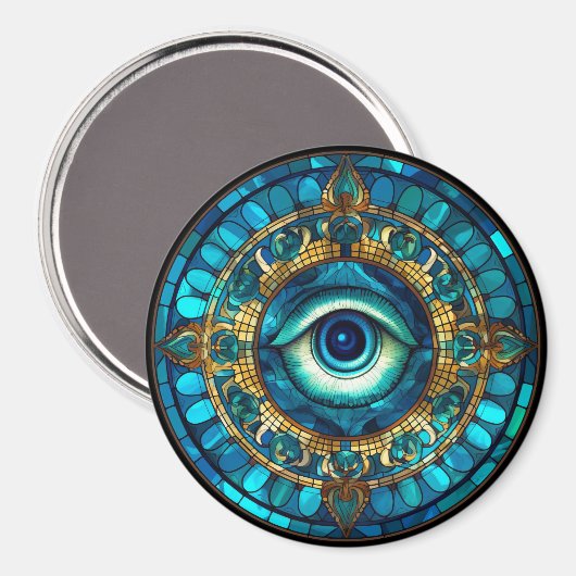 Drachenauge Magnet (Vorderseite/Rückseite)