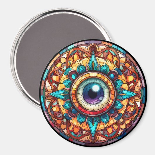 Drachenauge Magnet (Vorderseite/Rückseite)