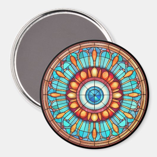 Drachenauge Magnet (Vorderseite/Rückseite)