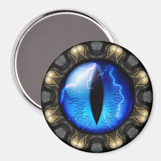 Drachenauge Magnet (Vorderseite/Rückseite)