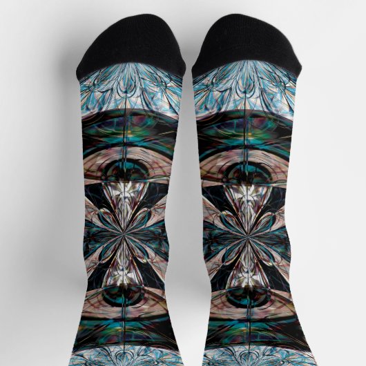 Drachenauge Socken (Oben)