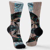 Drachenauge Socken (Gewinkelt)