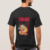 Drachenaugen des Schicksals T-Shirt (Rückseite)