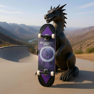 Drachenaugen-Skateboarddeck 8 1/8" Skateboard