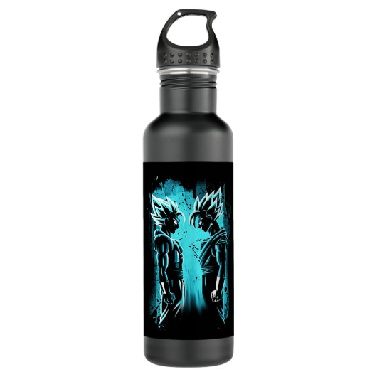 Drachenballl Vegito und Gogeta Edelstahlflasche (Vorderseite)
