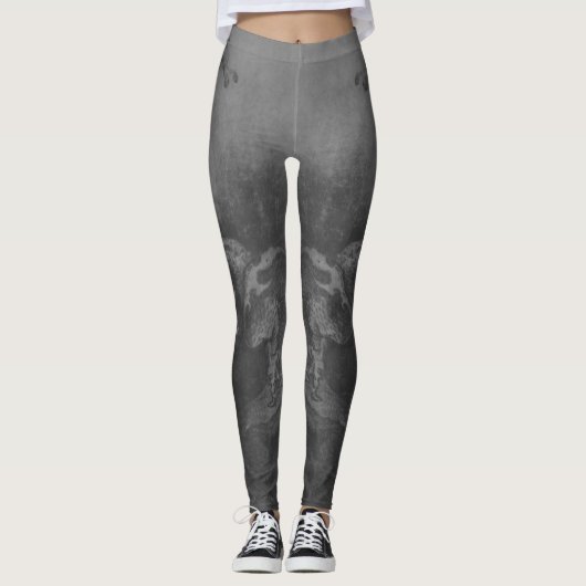 Drachenbaum Leggings (Vorderseite)