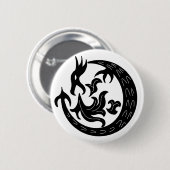 Drachenblasen Button (Vorne & Hinten)