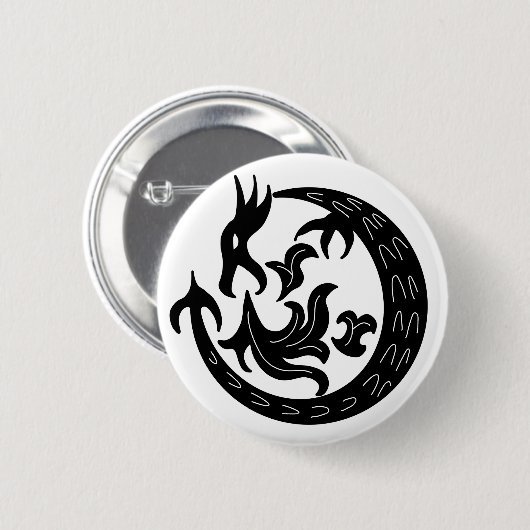 Drachenblasen Button (Vorne & Hinten)