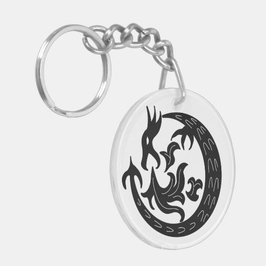 Drachenblasen Schlüsselanhänger (Vorderseite links)