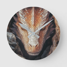 Drachenblick Runde Wanduhr