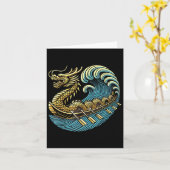 Drachenboot Drachenboot Festival Karte (Gelbe Blume)