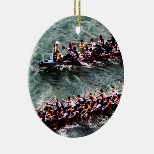 Drachenboote e1 keramikornament (Rechts)