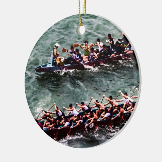 Drachenboote e1 keramikornament (Links)