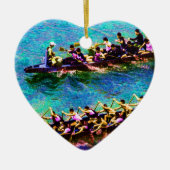 Drachenboote e2 keramikornament (Vorne)