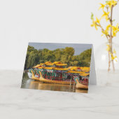 Drachenboote für Touristen | Kunming Lake Karte (Gelbe Blume)
