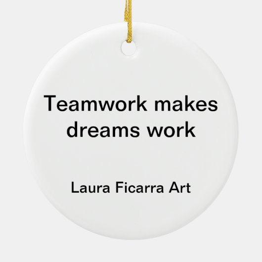 Drachenbootrennen Keramik Ornament (Hinten)