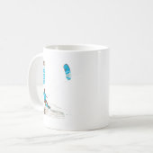 Drachenbrandung Kaffeetasse (Vorderseite Links)