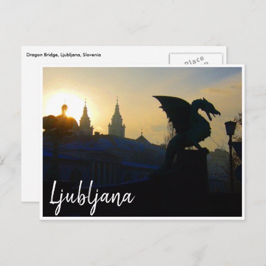 Drachenbrücke Postkarte (Vorne/Hinten)