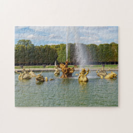 Drachenbrunnen im Garten Versailles - Frankreich Puzzle