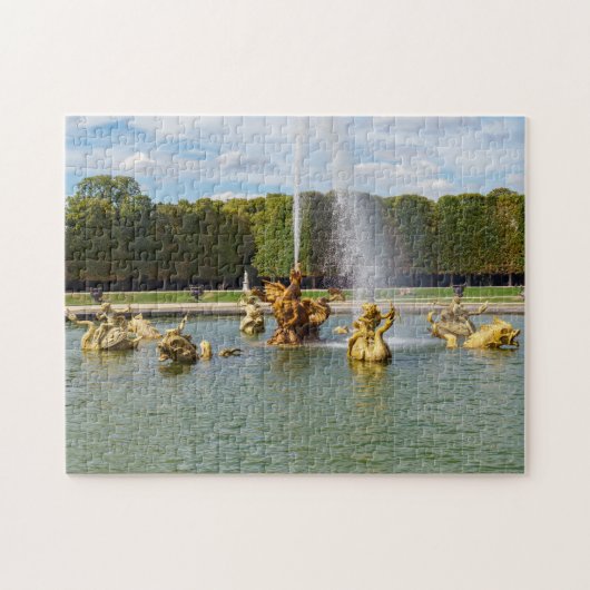 Drachenbrunnen im Garten Versailles - Frankreich Puzzle (Horizontal)