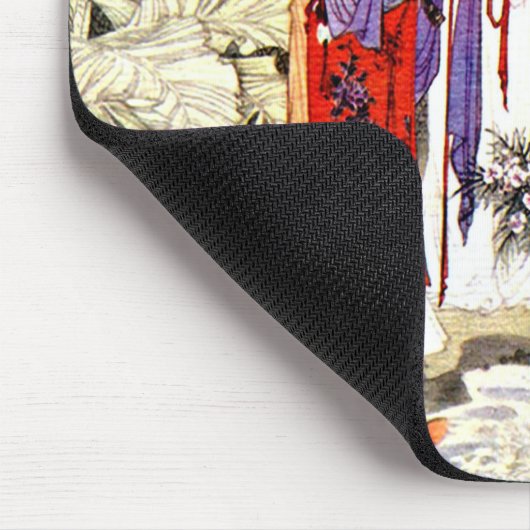 Drachenbrunnen - Mauspad (Ecke)