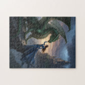 Drachendamen-Meisterin Puzzle (Horizontal)