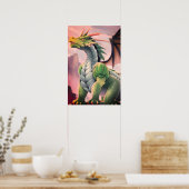 Drachendämmerung Poster (Küche)