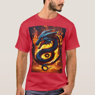 Drachendesign: Sammlung mystischer T - Shirt