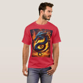 Drachendesign: Sammlung mystischer T - Shirt (Vorne ganz)