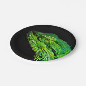 Dracheneise Pappteller (Schrägansicht)