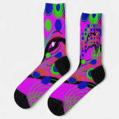 Drachener prophetin socken (Linkes Detail)