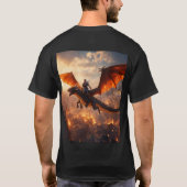 Drachenfahrer T-Shirt (Rückseite)