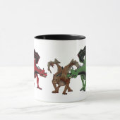 Drachenfamilie Tasse (Zentrum)