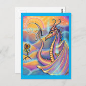 Drachenfantasie von Renee L. Lavoie Postkarte (Vorne/Hinten)