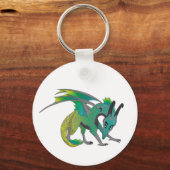 Drachenfarbe Schlüsselanhänger (Vorderseite)
