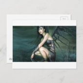 Drachenfee Postkarte (Vorne/Hinten)