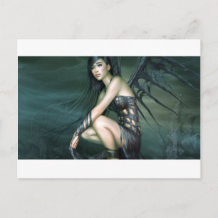 Drachenfee Postkarte