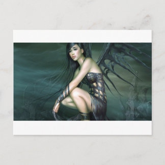 Drachenfee Postkarte