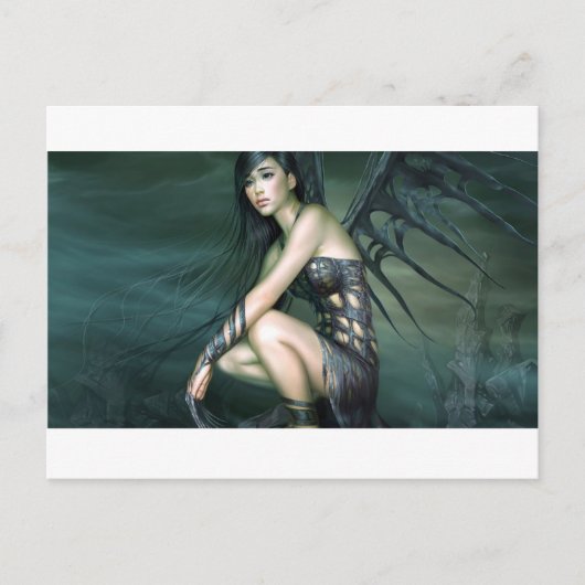 Drachenfee Postkarte (Vorderseite)