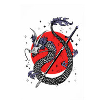 Drachenfeindlichkeit: Ein majestätisches chinesisc