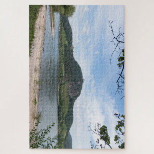 Drachenfels-Hügel in Königswinter im Siebengebirge Puzzle