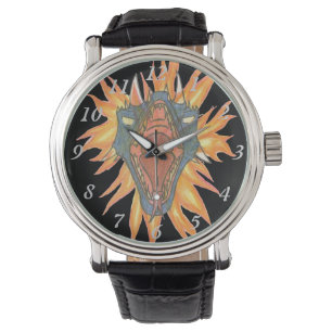 Drachenfeuer Armbanduhr