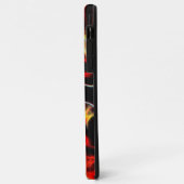 Drachenfeuer auf Glücksenergie Case-Mate iPhone Hülle (Hinten/Links)