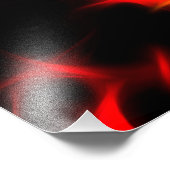 Drachenfeuer auf Glücksenergie Fotodruck (Ecke)