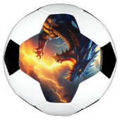 Drachenfeuer-Blitzkampf zwei Fußball (Gedreht)