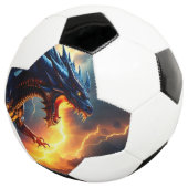Drachenfeuer-Blitzkampf zwei Fußball (Dreiviertel)