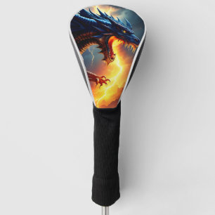 Drachenfeuer-Blitzkampf zwei Golf Headcover
