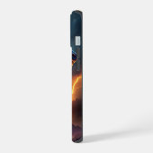 Drachenfeuer-Blitzkampf zwei iPhone 15 Hülle (Linke Seite)